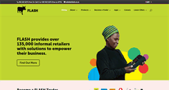 Desktop Screenshot of flash.co.za