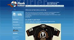Desktop Screenshot of flash.ch